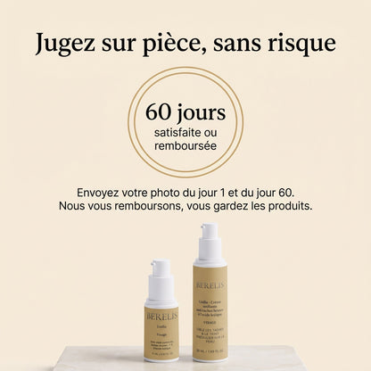 Garantie 60 jours satisfaite ou remboursée sur le Protocole Unifia
